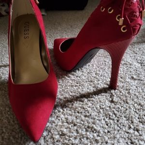 GUESS Marciano Carrie Pumps Leather Heels Stiletto